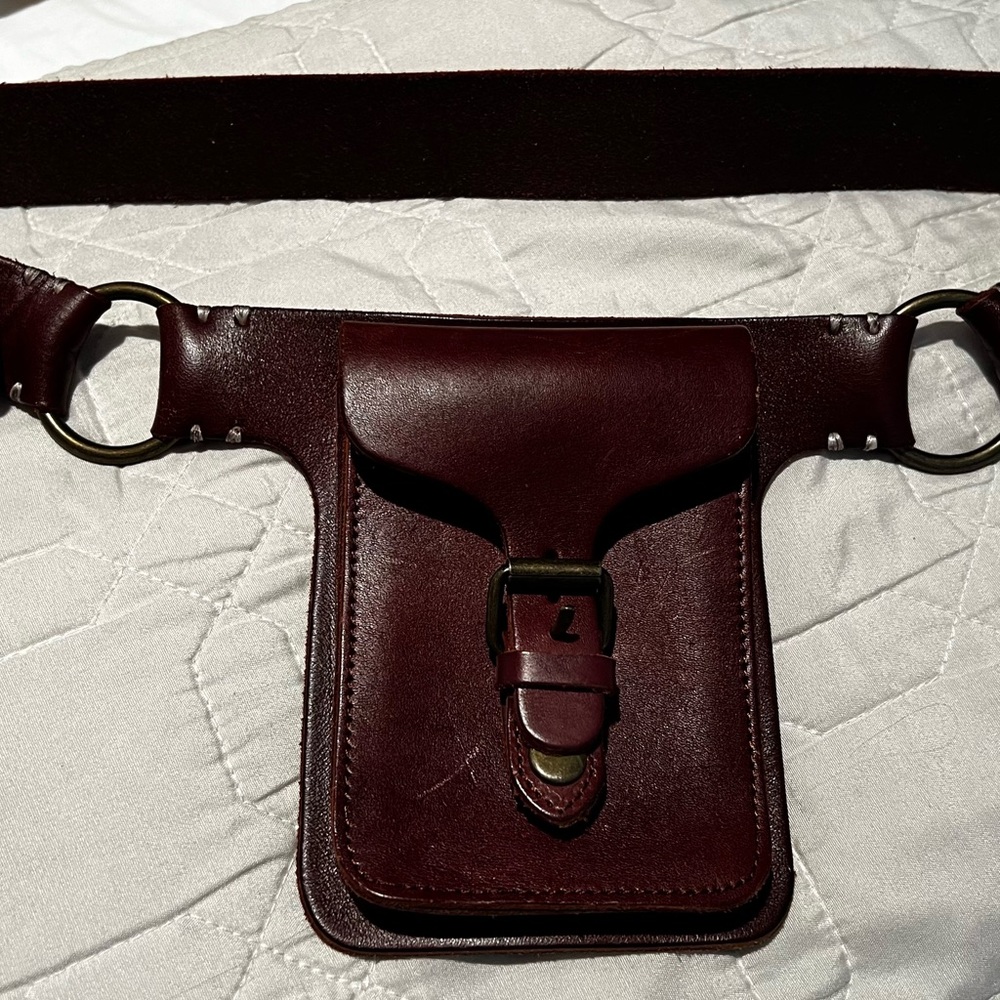 Athleta Rio  leather Belt bag